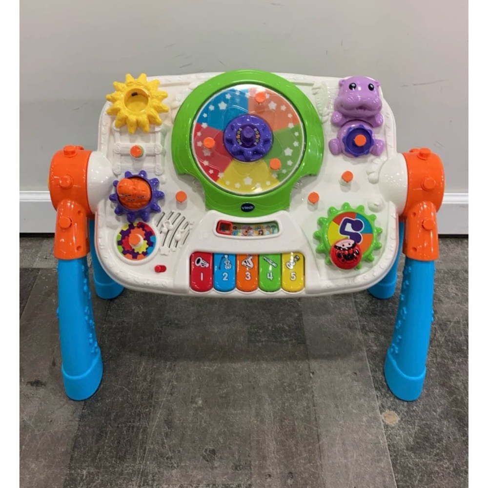 vtech gear up go activity table
Toddler/ baby standing/ sitting position toy wal